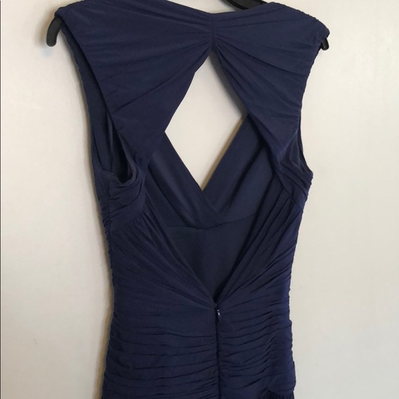 BCBG Max Azria Sophia Sleeveless Blue Dress - Picture 5 of 10